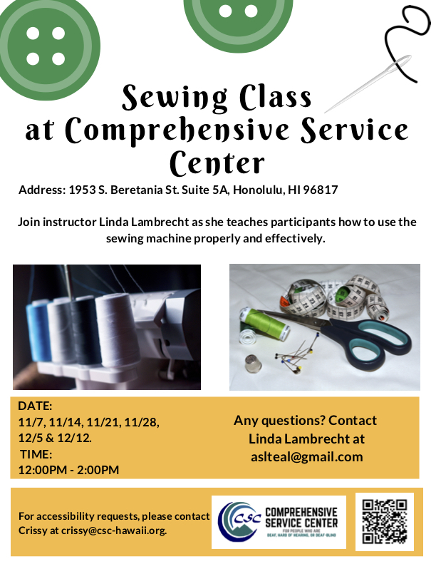 Sewing Class