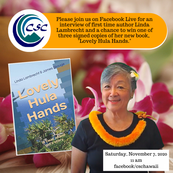 Nov 7 2020 11 am interview with Linda Lambrecht on FB Live
