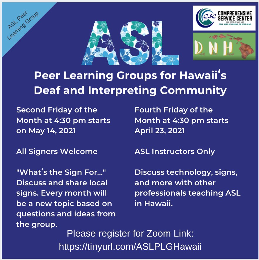 ASL Peer Learning Group