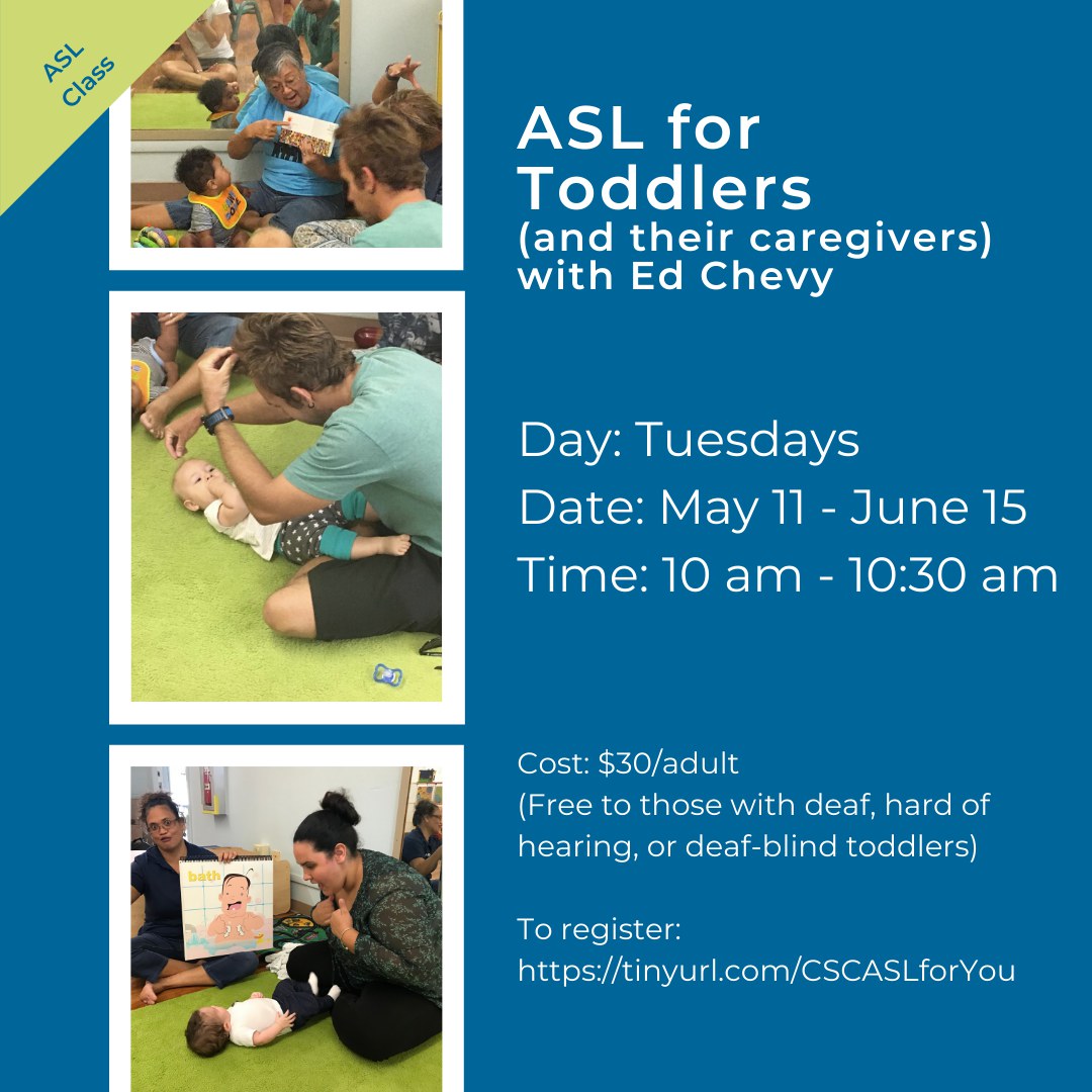 ASL for Toddlers Flyer