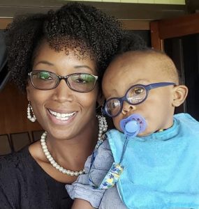 Photo: Ginger Knowles with her son