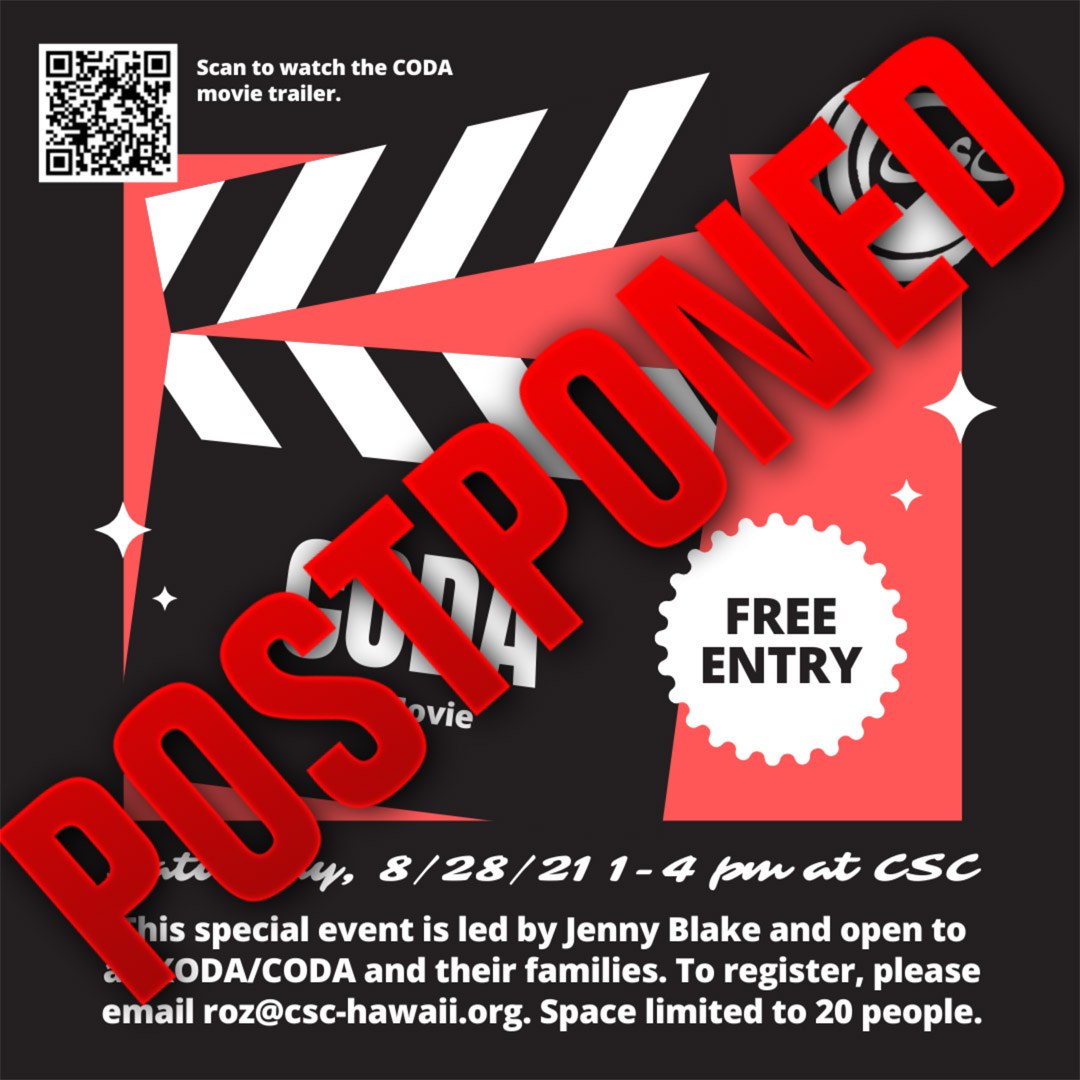 CODA Movie - Postponed