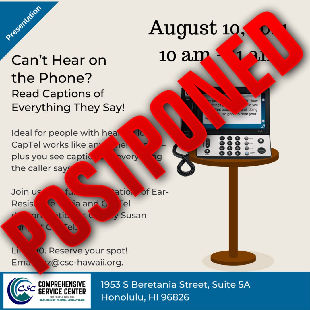 CapTel Trivia - Postponed