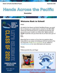 Hands Across the Pacific Newsletter