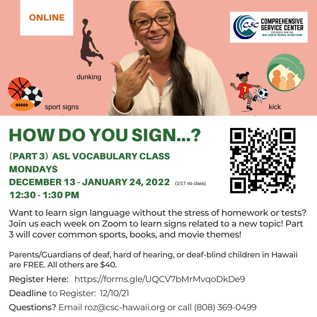 How do you sign? ASL Vocabulary Class