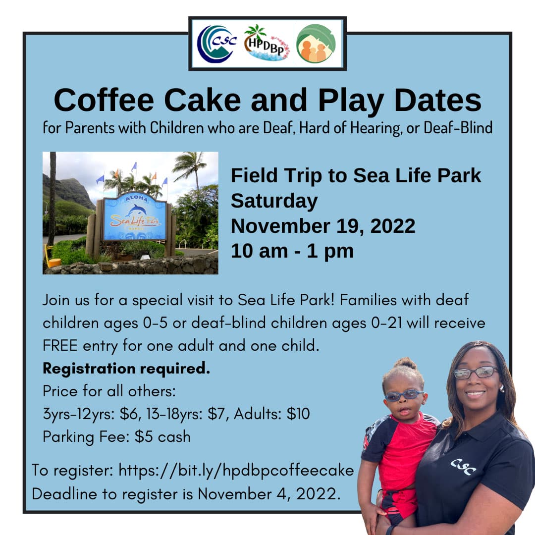 Coffee Cake and Play Dates Flyer