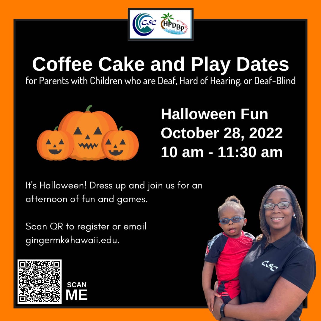 Coffee Cake and Play Dates: October 2022 - Comprehensive Service