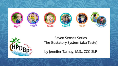 The Gustatory System (aka Taste)
