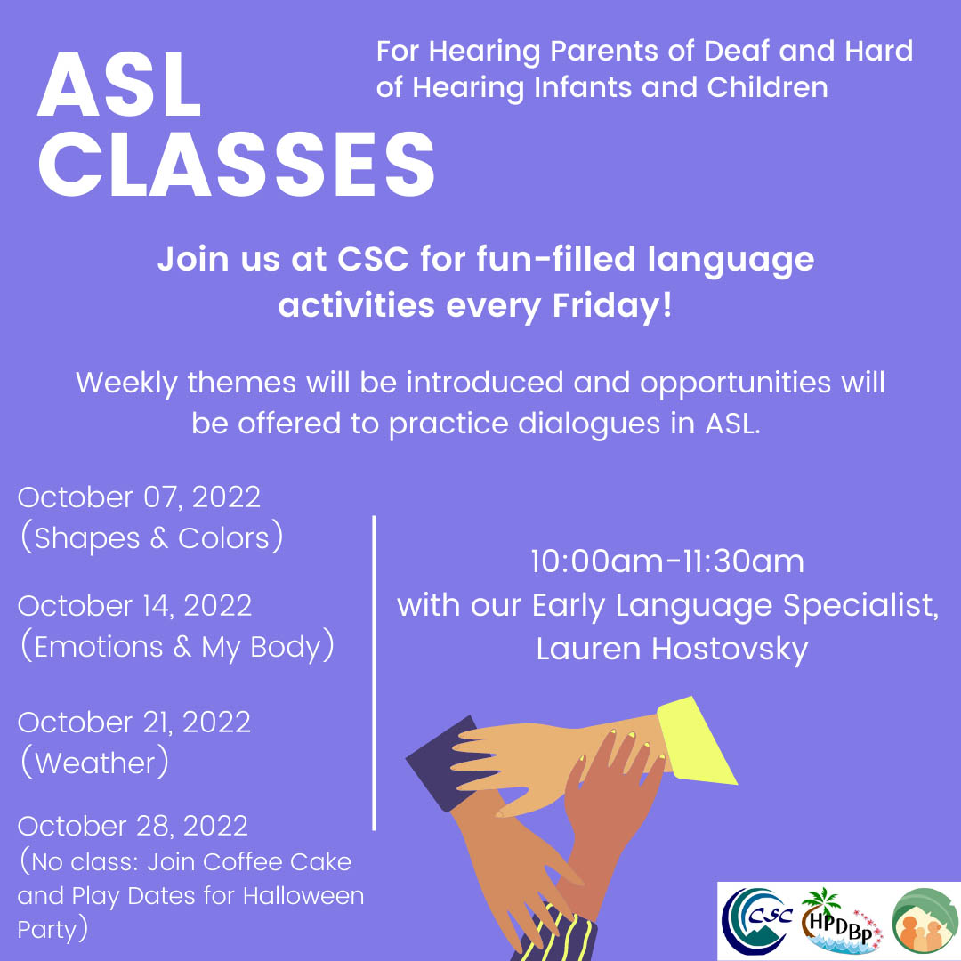 ASL Classes for Families