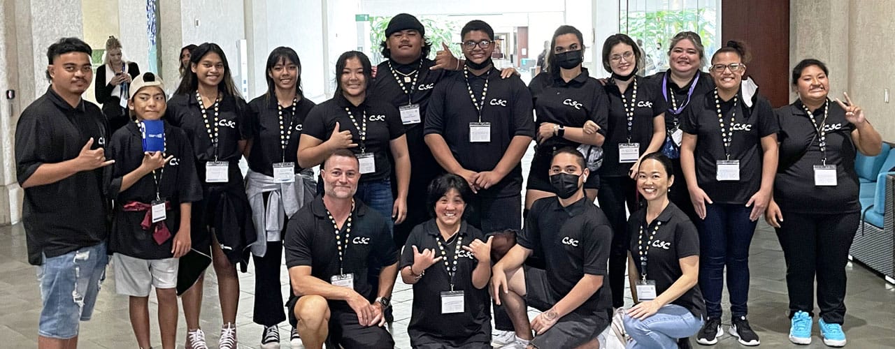 Photo: CSC Staff at Pac Rim 2023