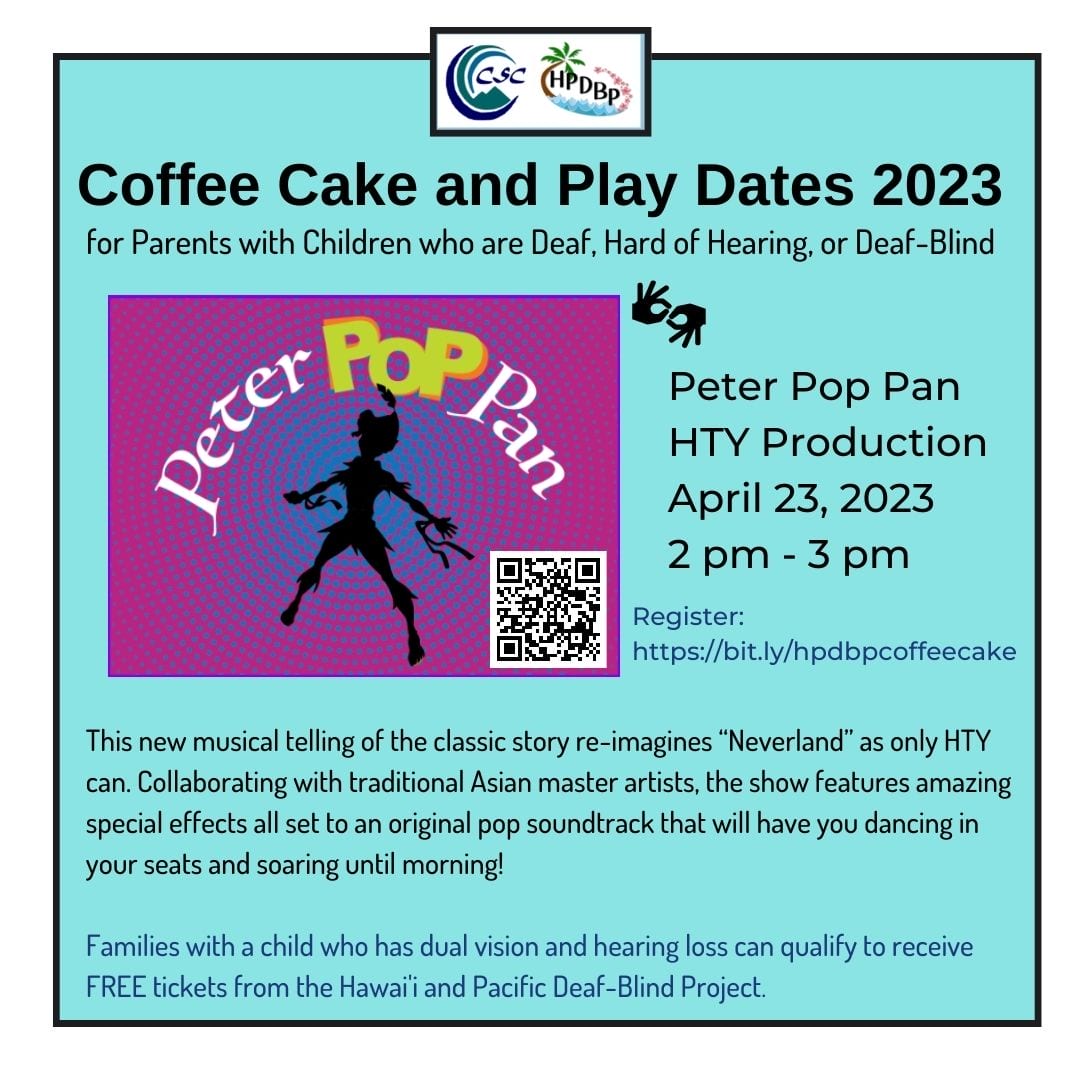 Coffee Cake and Play Dates - April 2023 Flyer