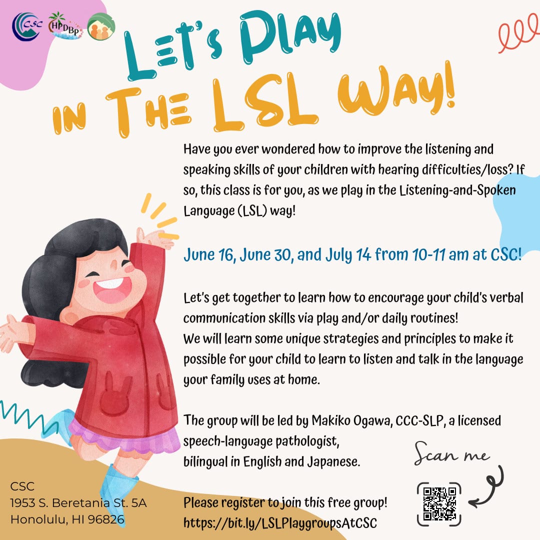 Let's Play in the LSL Way Flyer