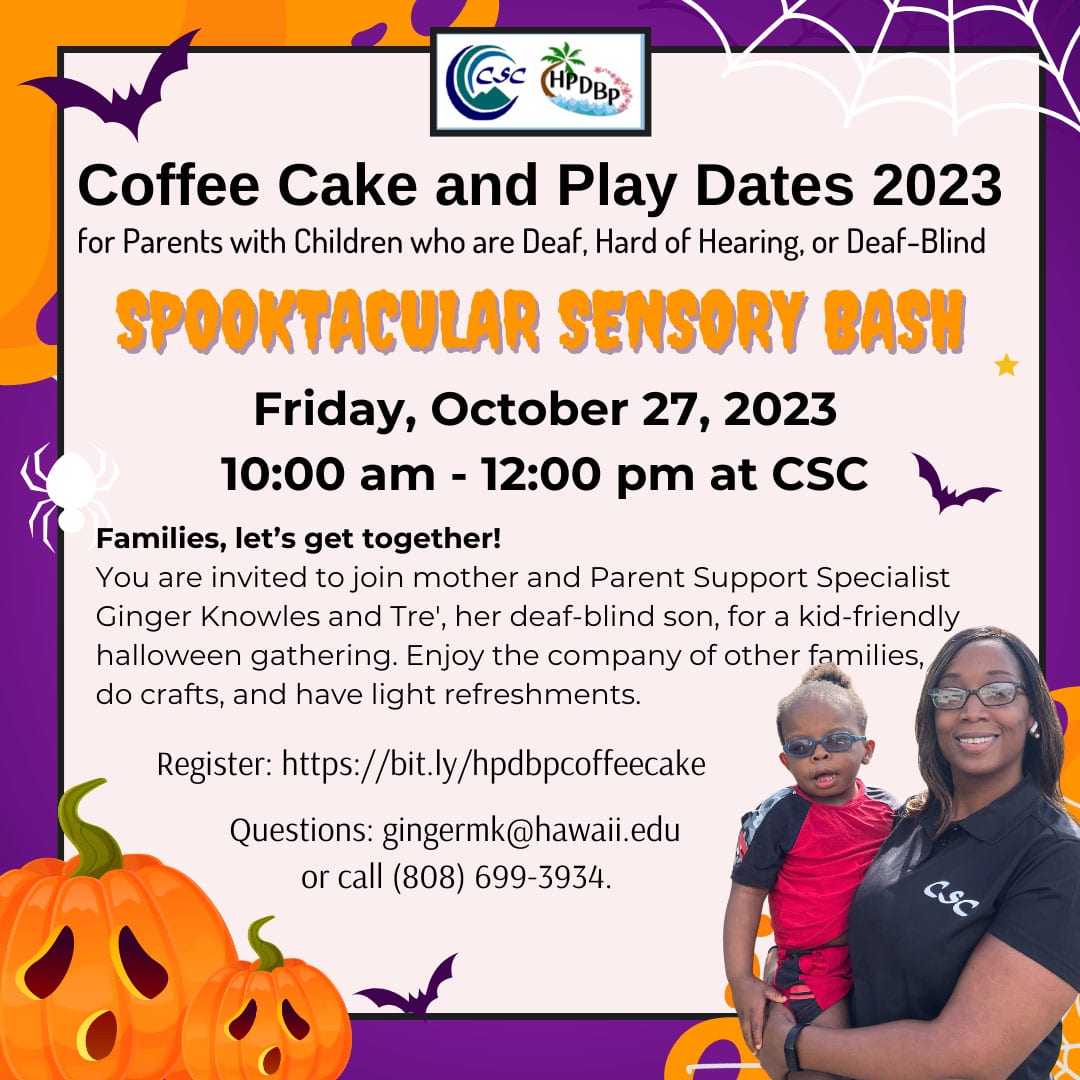 Coffee Cake and Play Dates Flyer