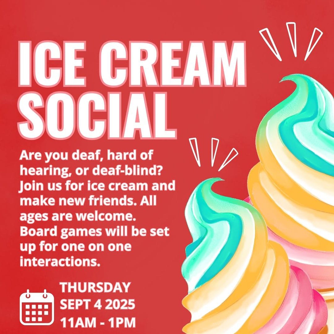Ice Cream Social Flyer