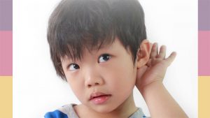 Photo: Child with hearing loss